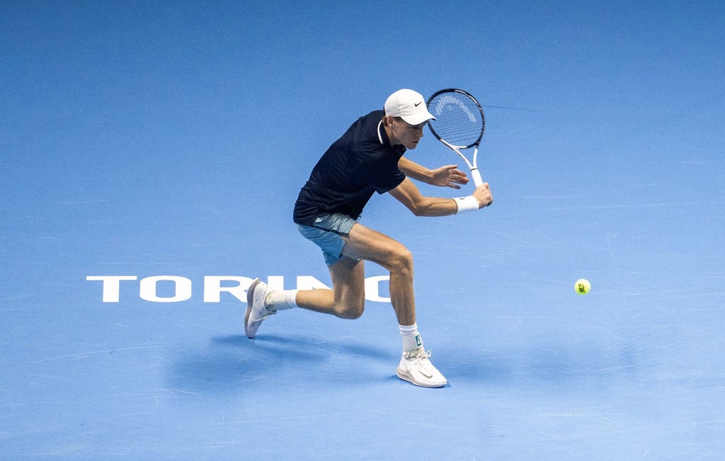 Jannik Sinner verlor 2023 das Endspiel bei den ATP Finals gegen Topstar Novak Djokovic, der diesmal nicht am Start ist.