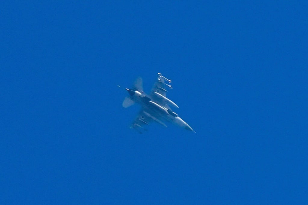 Ein israelischer Kampfjet im Norden Israels. (Archivbild)