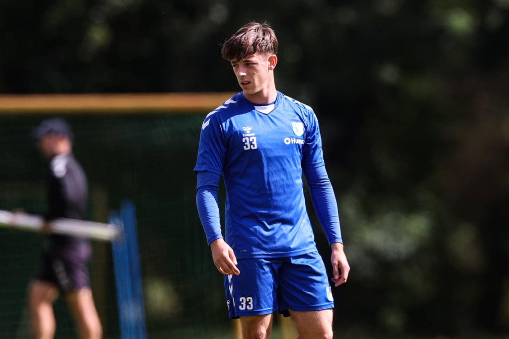 Elisio Widmann erzielte für den 1. FC Magdeburg II gegen den FC Grimma den Führungstreffer. Das Spiel endete Remis.