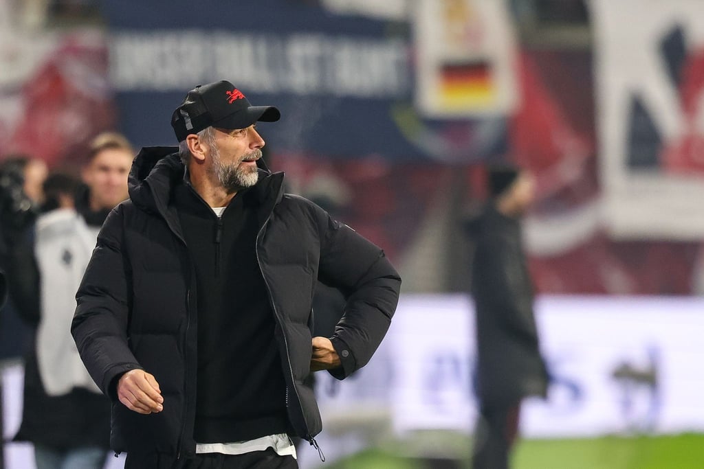 Dreimal sieglos: RB Leipzigs Trainer Marco Rose.