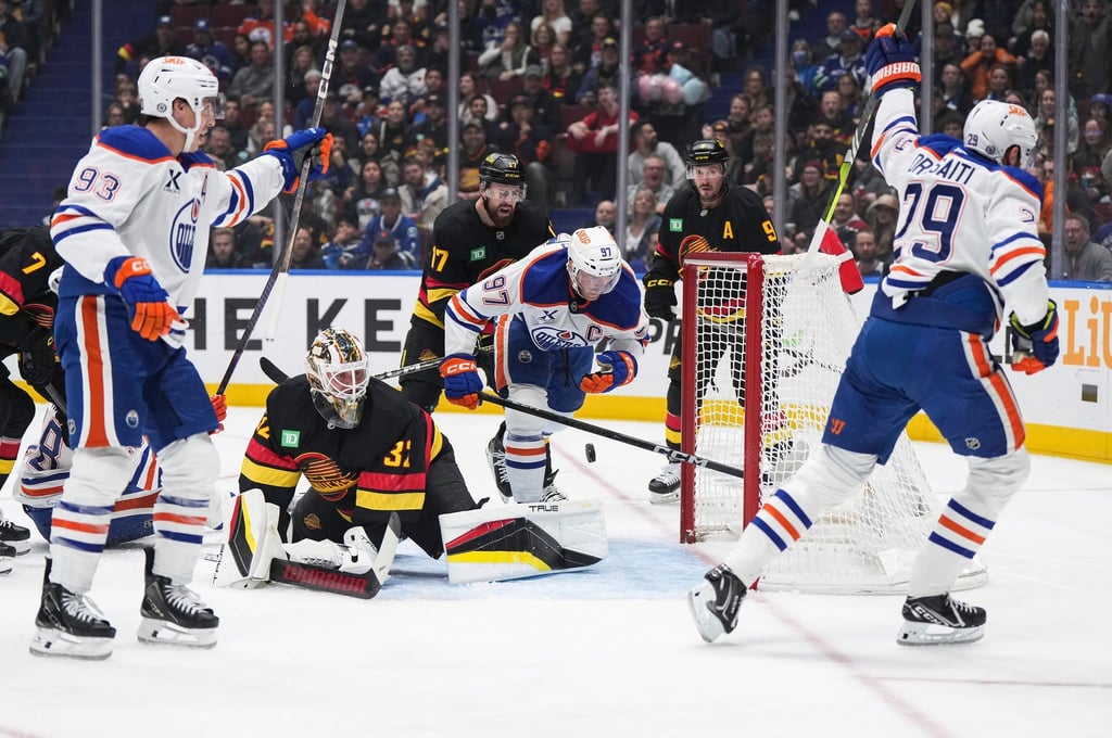 Leon Draisaitl brachte Edmonton in Vancouver in Führung.