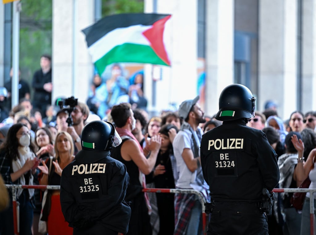 Verfassungsschutz warnt vor Aktivitäten pro-palästinensischer Gruppe. (Archivbild)