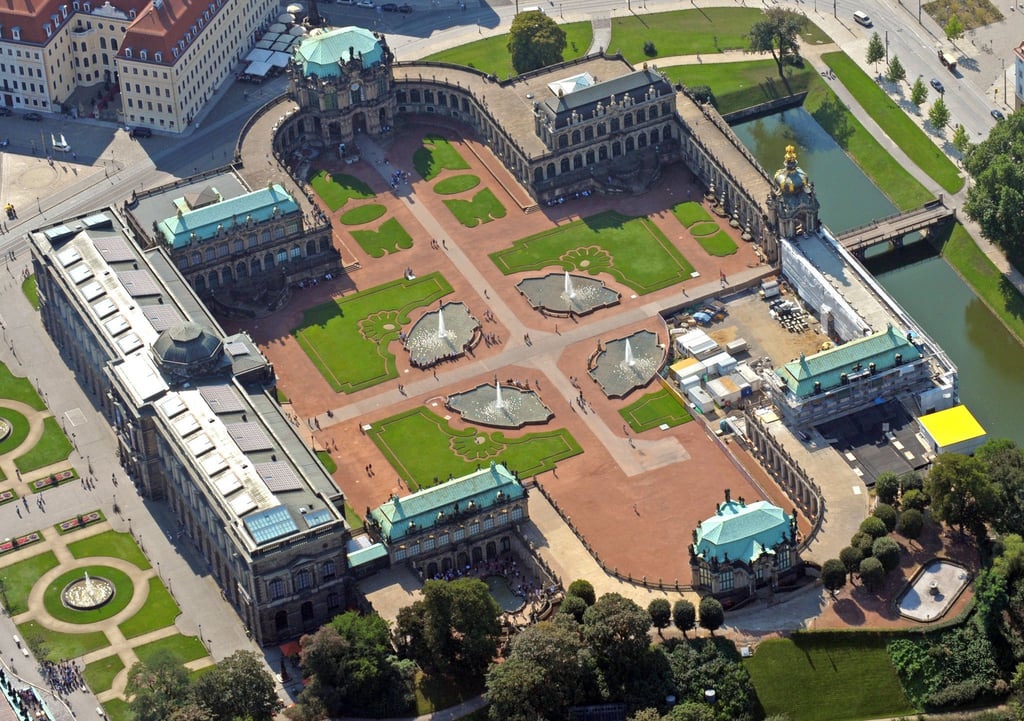 Der Dresdner Zwinger ist 300 Jahre alt. (Archivfoto)