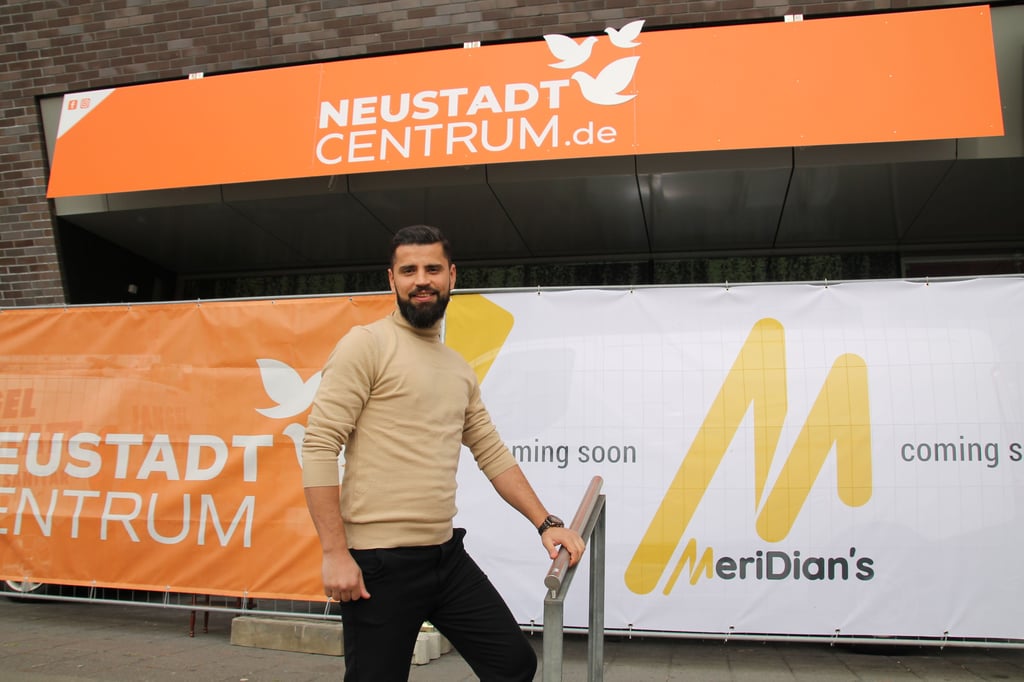 Von außen ist noch nichts zu sehen, doch bald wird Mohamad Alahmad im Neustadt Centrum das Lokal Meri Dian’s eröffnen.