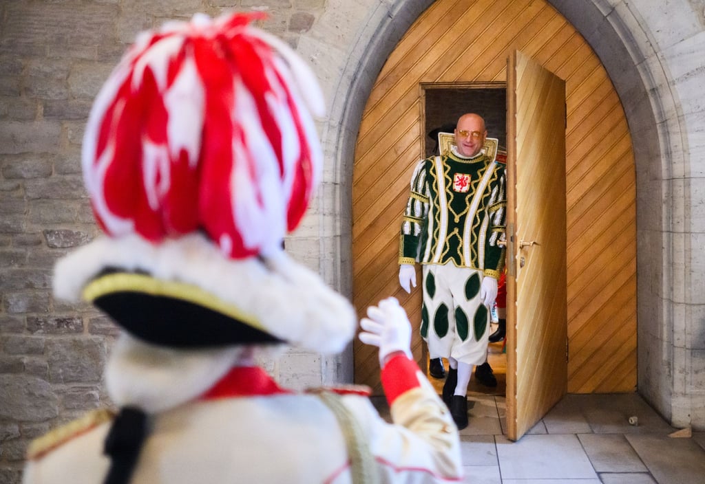 Symbolische Machtübernahme in Braunschweig: Alexander Weber ist der neue Prinz.