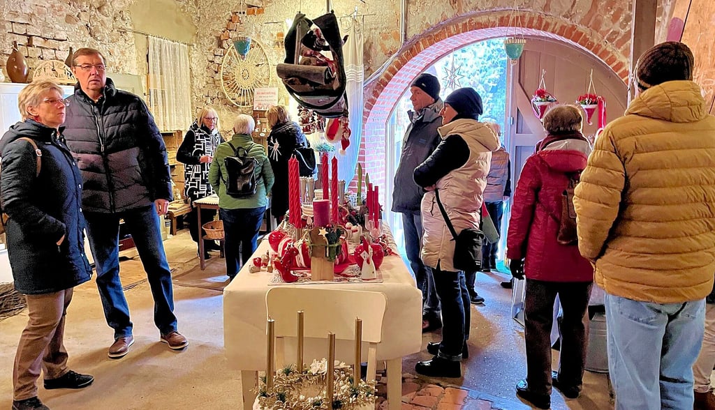 Viele Besucher gingen am Wochenende auf der Wasserburg in Roßlau auf Entdeckungstour.