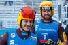 Haben zuletzt in Oberhof gemeinsam drei Titel bejubelt: Sascha Benecken und Toni Eggert (r.).