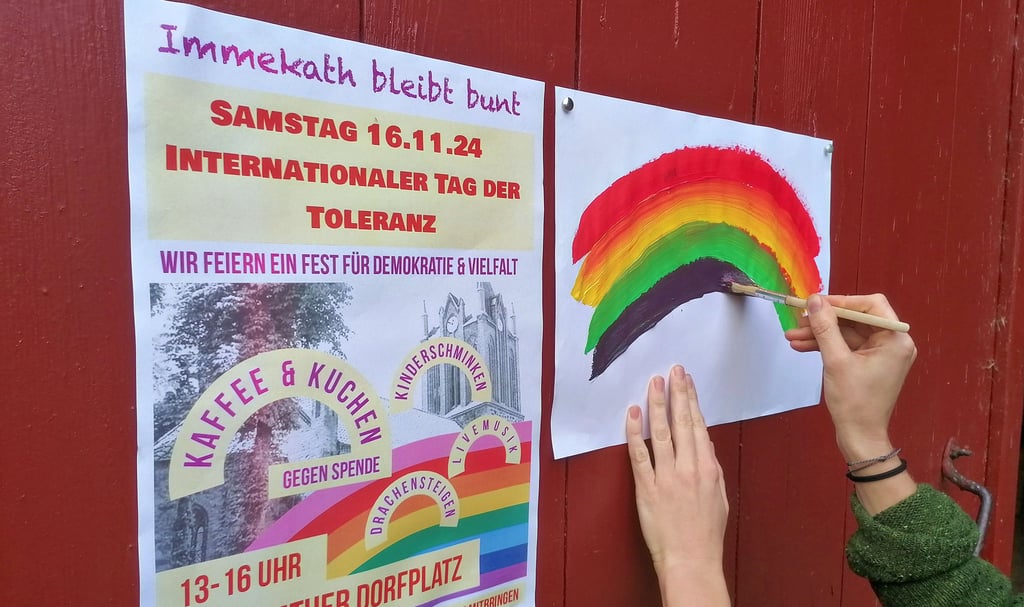 Ein Fest für Demokratie und Vielfalt wird am 16. November auf dem Dorfplatz in Immekath gefeiert.