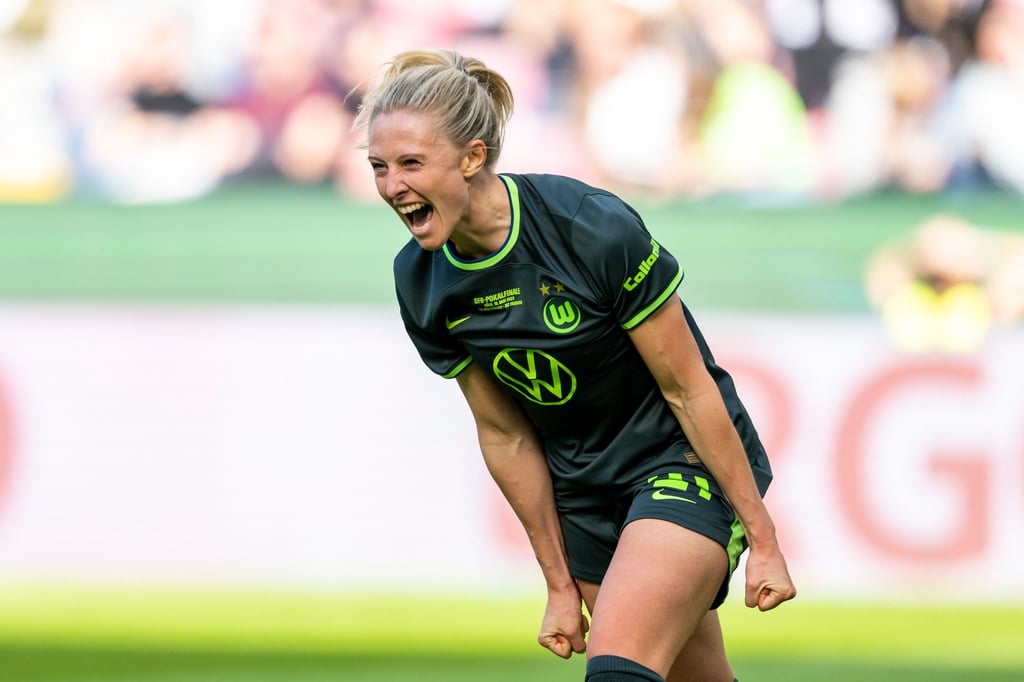 Gelang für VfL Wolfsburg ein Hattrick: Rebecka Blomqvist.