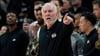 Fehlt den San Antonio Spurs wegen eines Schlaganfalls auf unbestimmte Zeit: Gregg Popovich.