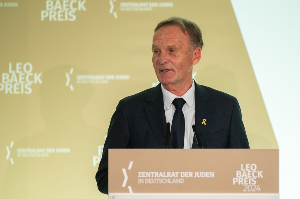 Für Hans-Joachim Watzke ist die Auszeichnung die „größte Ehre seines Lebens“