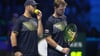 Zum ersten Mal qualifizierte sich das Duo Tim Pütz (l) und Kevin Krawietz (r) gemeinsam für das Tennis-Saisonfinale.