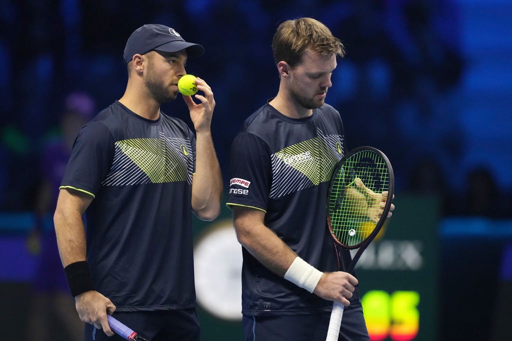 Zum ersten Mal qualifizierte sich das Duo Tim Pütz (l) und Kevin Krawietz (r) gemeinsam für das Tennis-Saisonfinale.