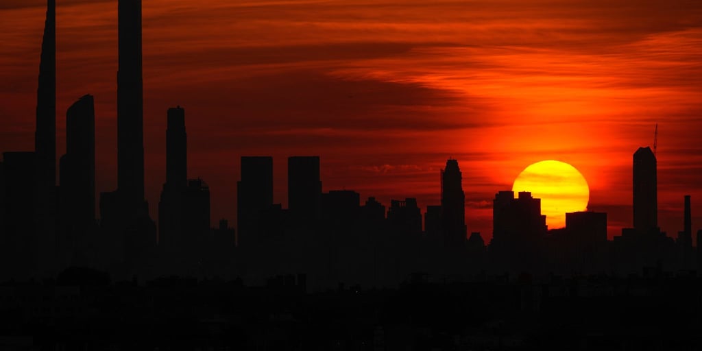 Regen ist Mangelware in New York