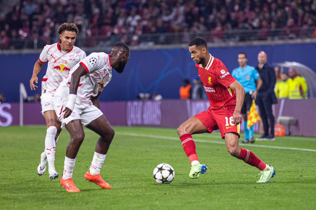 Gewohntes Bild: Antonio Nusa und Lutsharel Geertruida spielen für RB.