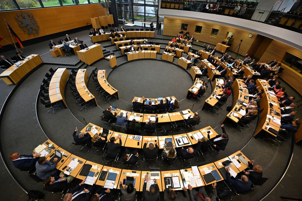 Im Thüringer Landtag geht es am Donnerstag ums Geld.