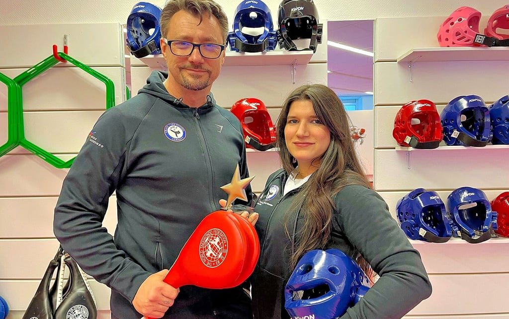 Eike Altenkrüger und seine Frau Andrea sind stolz auf ihren Stern des Sports in Bronze. Der silberne Stern bleibt ihr Ziel für die Zukunft.