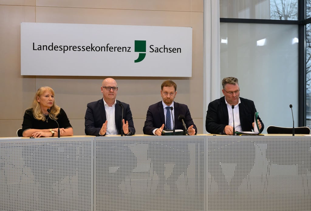 In Sachsen nimmt ein weiteres Bündnis von CDU und SPD Formen an (Archivbild).