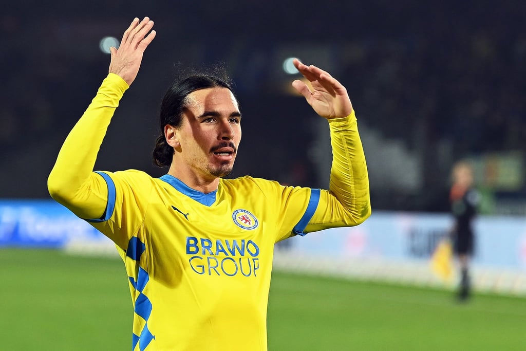 Rayan Philippe traf per Elfmeter für Braunschweig.