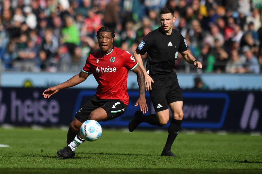Jessic Ngankam erzielte im Test gegen Magdeburg den Ausgleichstreffer für Hannover 96.
