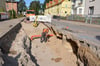 In der Gänsefurther Straße in Staßfurt musste ein Mischwasserkanal erneuert werden.