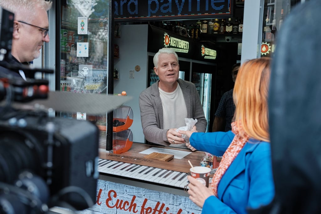 Für den Kölner Comedian Guido Cantz ist der Kiosk ein Ort des Austausches.
