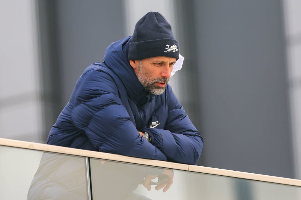 Marco Rose bei einem Testspiel.