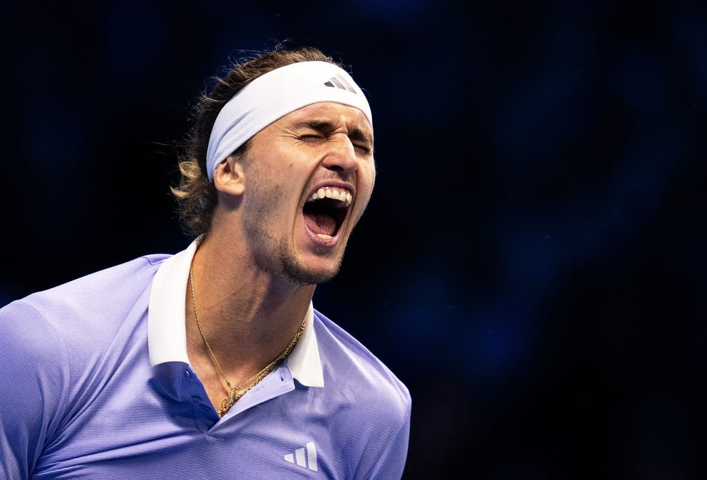 Alexander Zverev spielt in Turin um den Finaleinzug gegen Taylor Fritz.