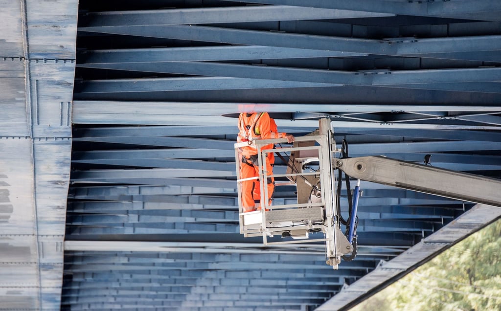Wegen Bauarbeiten bleibt die A1 an der Norderelbbrücke am Wochenende gesperrt. (Archivfoto)