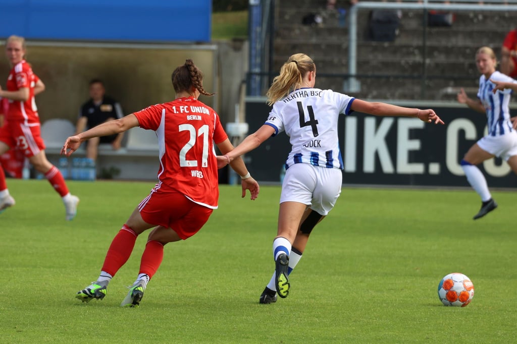 Die Hertha-Frauen holten einen wichtigen Sieg.