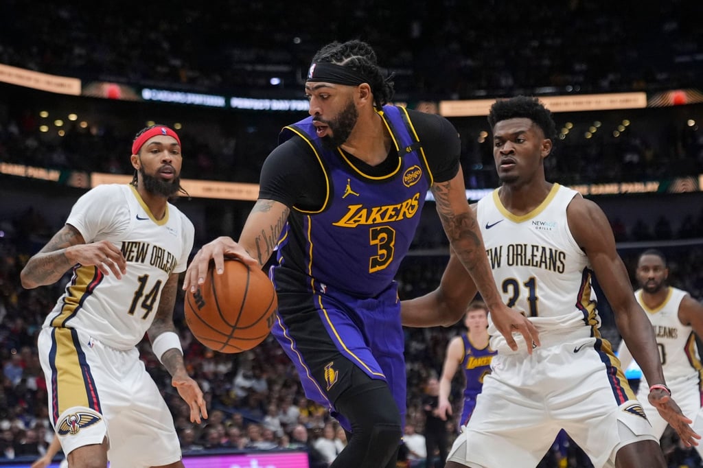 Anthony Davis erzielte schon wieder mindestens 30 Punkte für die Lakers.