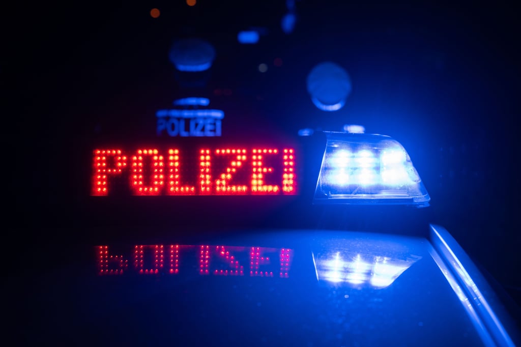 Polizei im Einsatz.