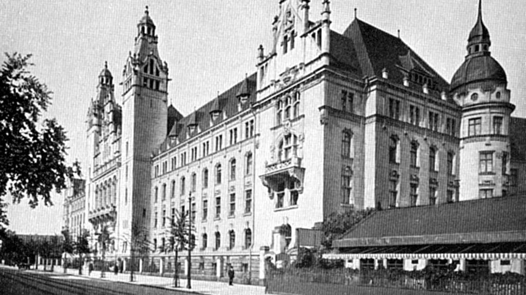Im Magdeburger Justizpalast geschah 1924 ein blutiges Verbrechen.