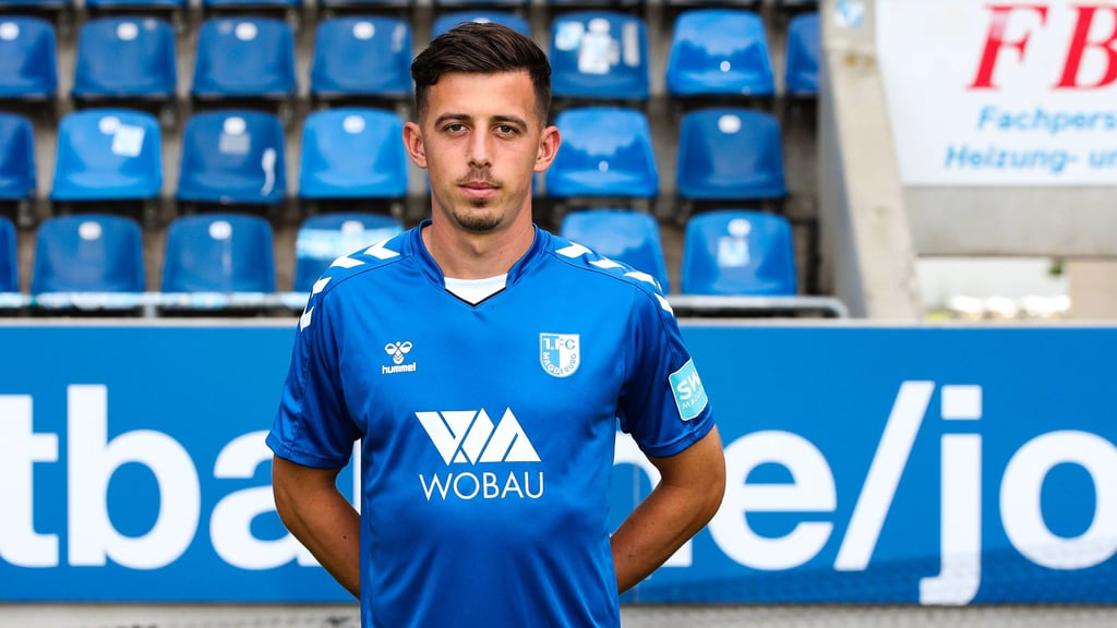 Mannschaftskapitän vom 1. FC Magdeburg II, Stefan Korsch, wird verletzt viele Wochen ausfallen.