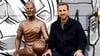 Harry Kane bei der Enthüllung seiner Statue im Londoner Stadtteil Walthamstow