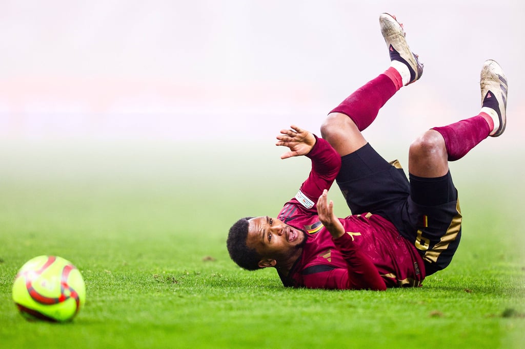 Lois Openda gelang nicht viel gegen Israel.