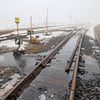 Wegen Sturmwarnungen des DWD haben die Schmalspurbahnen am Brocken den Betrieb eingestellt.