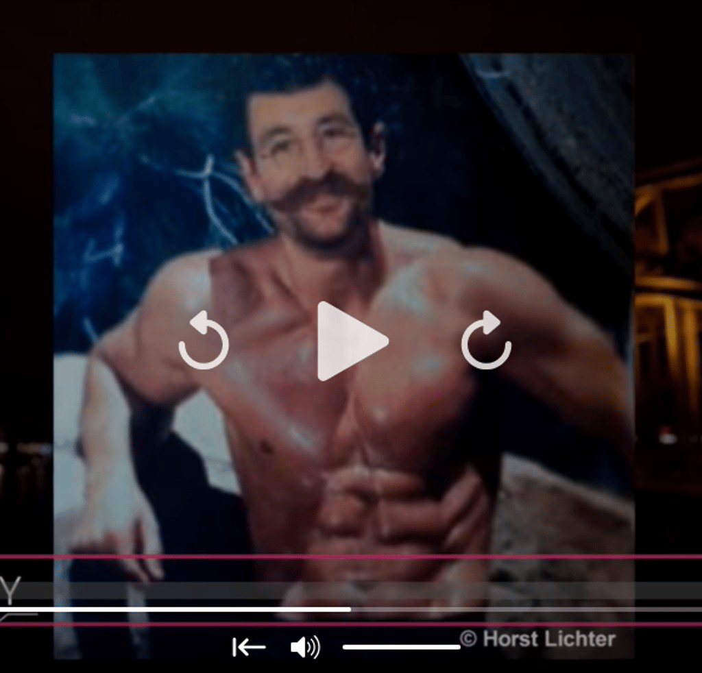 So sah Horst Lichter als Bodybuilder aus.