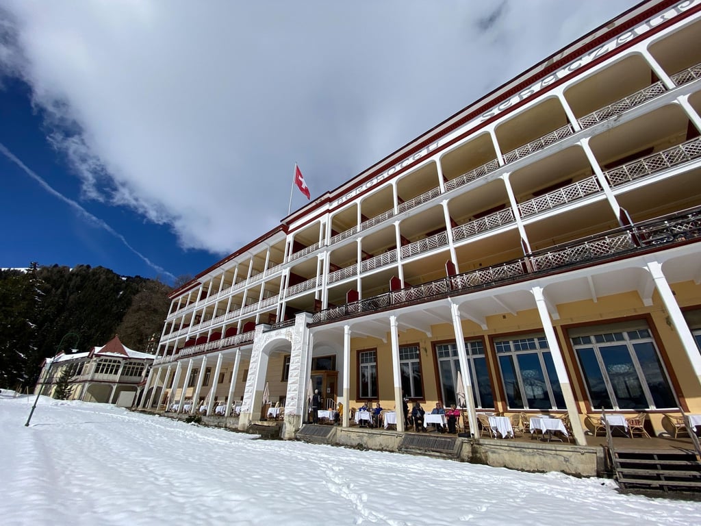 Der „Zauberberg“ spielt in der Bergwelt bei Davos