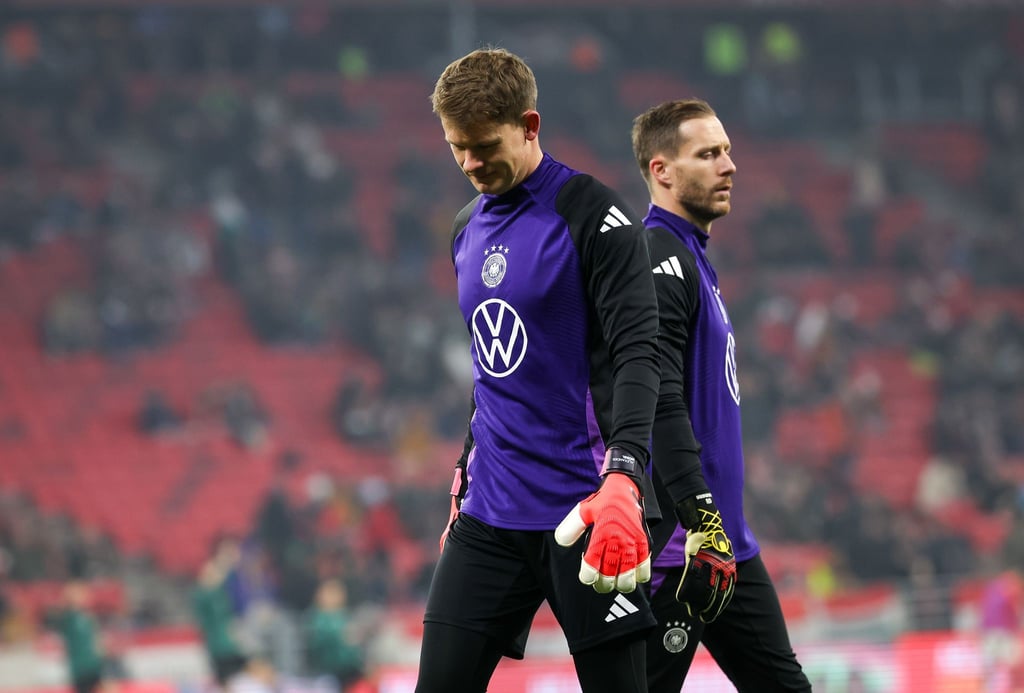 Alexander Nübel (l.) und Oliver Baumann konkurrieren um die feste Stellvertreter-Rolle im deutschen Tor für den verletzten Marc-André ter Stegen.