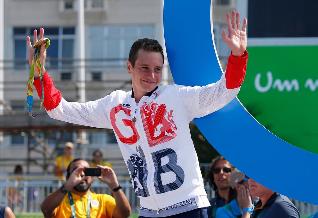 Einer seiner größten Triumphe: Alistair Brownlee nach dem Olympiasieg in Rio 2016.