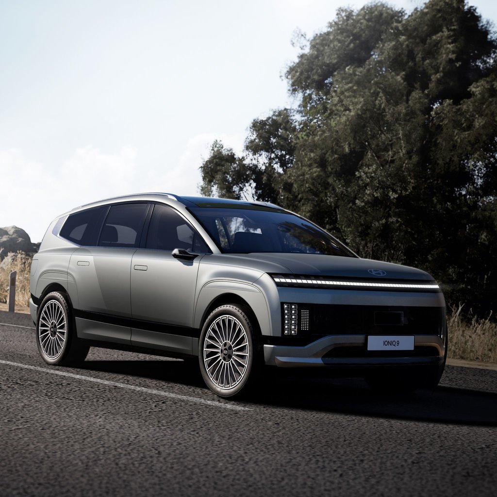 Weltpremiere auf der LA Autoshow: Das Fünf-Meter-SUV Ioniq 9 soll bei uns im Mai in den Handel gehen.