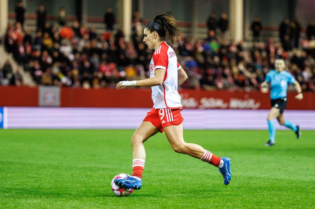 Jovana Damnjanovic schoss die Fußballerinnen des FC Bayern zur 1:0-Führung gegen Valerenga Oslo. (hier Archivbild)