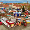 Der Heele-Christ-Markt in Bernburg ist aufgebaut und lädt ab dem 21. November zum Verweilen ein.