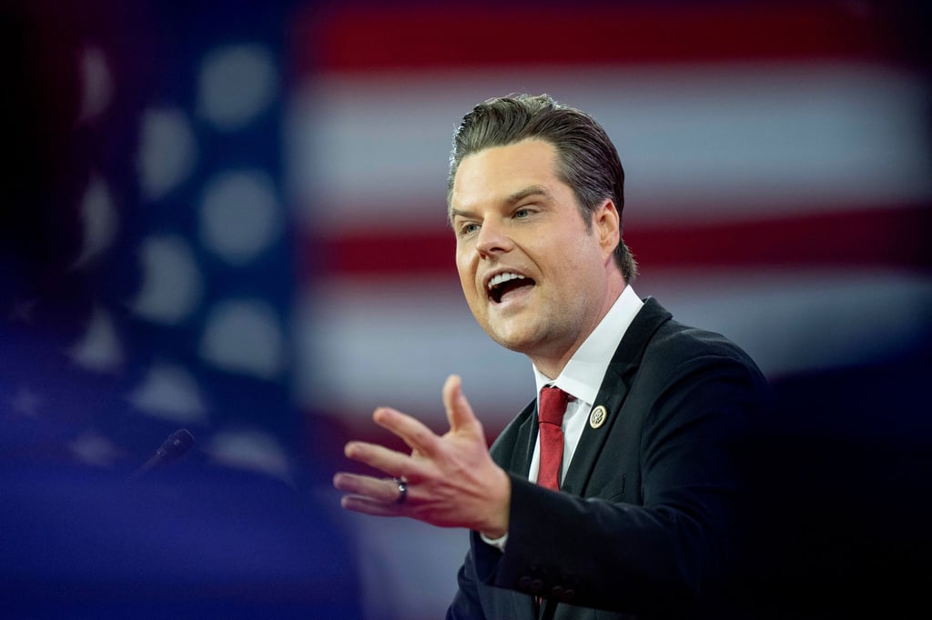 Trump wollte Gaetz zum Justizminister machen. (Archivbild)