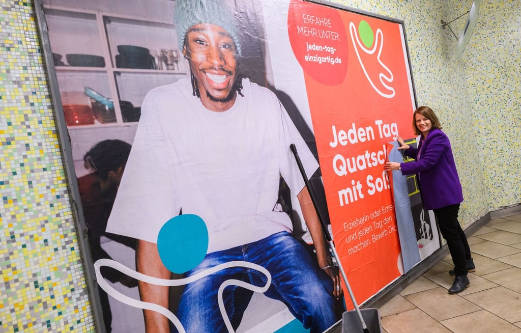 Die Kampagne ist „witzig, spritzig und farbenfroh wie der Beruf selbst“, sagt Hamburg.