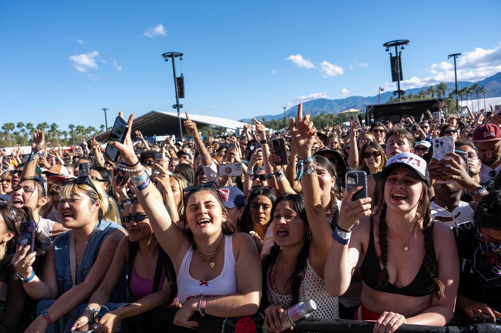 Das Coachella-Musikfestival in Südkalifornien lockt Zehntausende Fans an. (Archivbild)