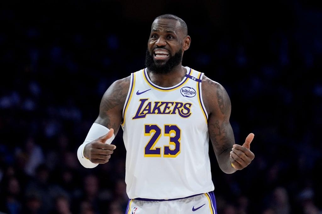 Zieht sich aus den sozialen Medien zurück: Basketball-Star LeBron James.
