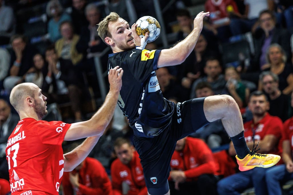 Welthandballer Mathias Gidsel war bester Schütze der Füchse.