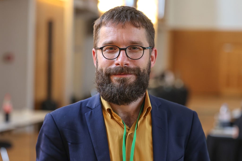 Sebastian Striegel (Grüne) fordert die Ansiedlung eines Polizeibeauftragten direkt beim Landtag. (Archivbild)